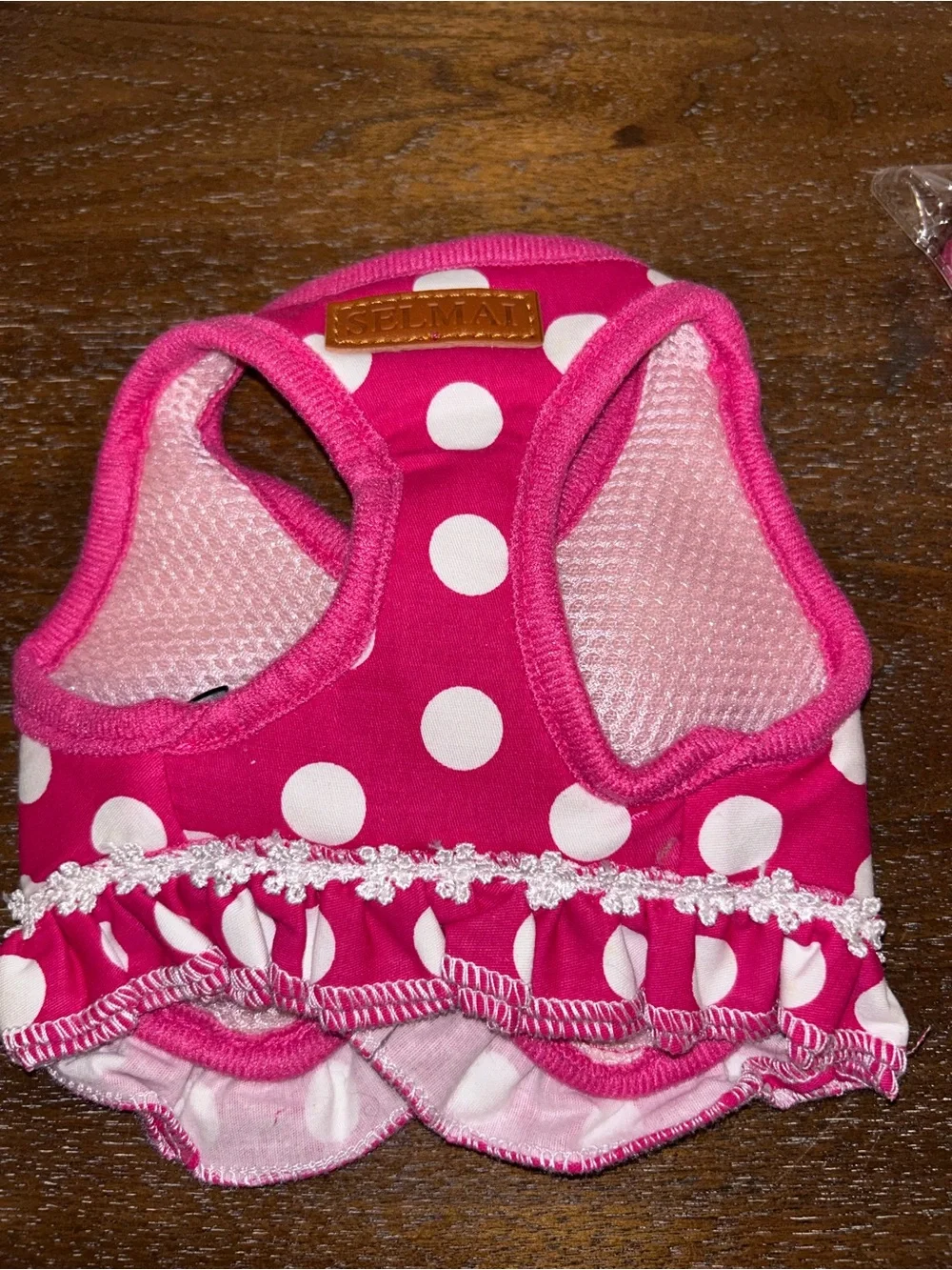 Selmai pink polka